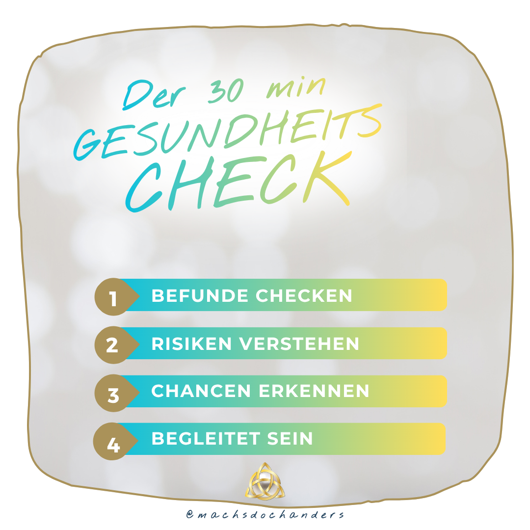 Illustration 30-min-Gesundheits-Check mit Alexandra Renkawitz
