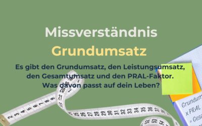Grundumsatz, Gesamtumsatz, PAL-Faktor